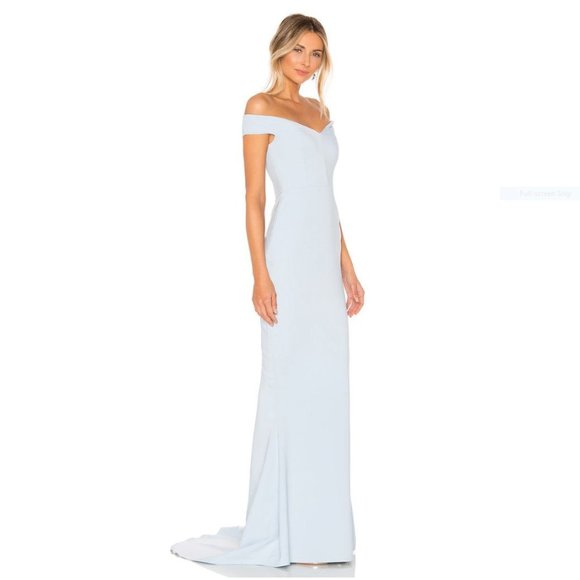 Nookie Dresses & Skirts - NOOKIE ALLURE EVENING DRESS in dusty blue
